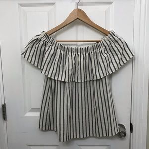 Banana Republic Off the Shoulder Top
